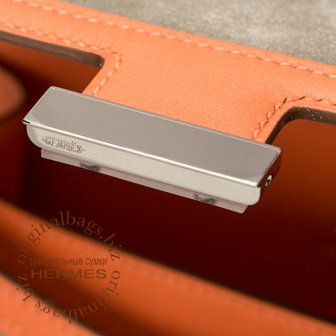 Hermes Constance 18 см Grey Tourterelle/Crevette