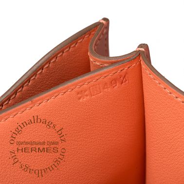 Hermes Constance 18 см Grey Tourterelle/Crevette