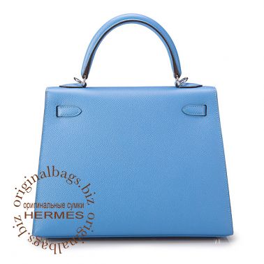Hermes Kelly 25 Blue Paradise