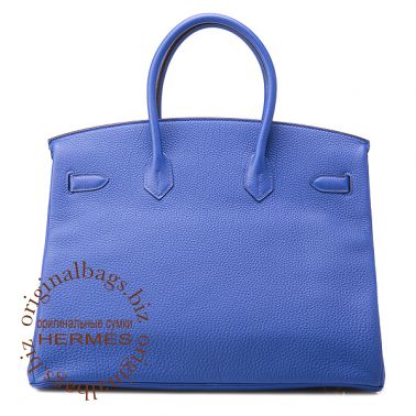 Hermes Birkin 35 Blue Electriс