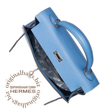 Hermes Kelly 25 Blue Paradise