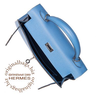 Hermes Kelly 25 Blue Paradise