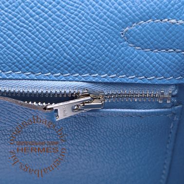 Hermes Kelly 25 Blue Paradise