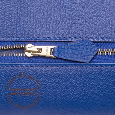 Hermes Birkin 35 Blue Electriс