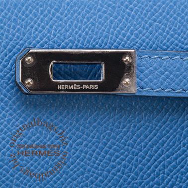 Hermes Kelly 25 Blue Paradise