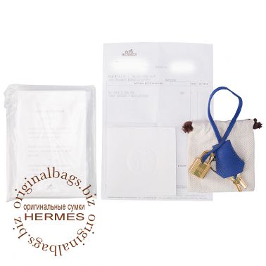 Hermes Birkin 35 Blue Electriс