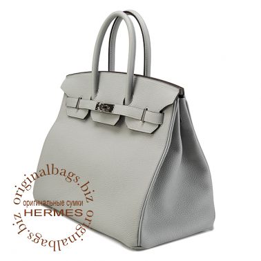 Hermes Birkin 35 Blue Glacier