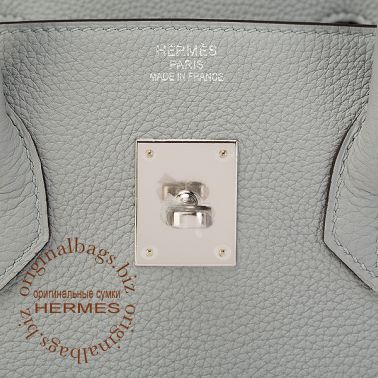 Hermes Birkin 35 Blue Glacier