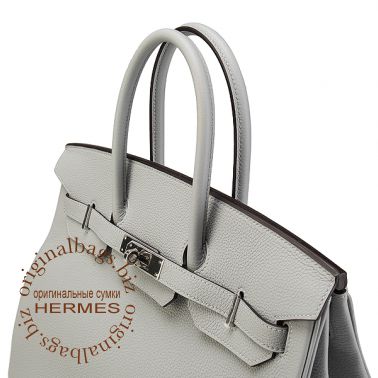 Hermes Birkin 35 Blue Glacier