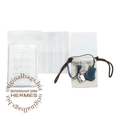 Hermes Birkin 35 Ghillies Blue de Prusse/Toile H