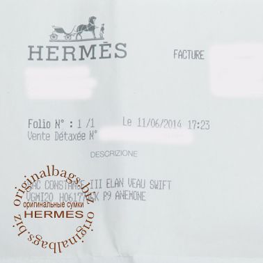 Hermes Constance Elan 25 Anemone
