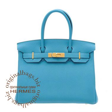Hermes Birkin 30 Turquoise