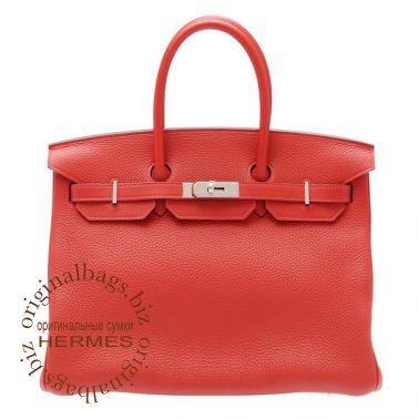 Hermes Birkin 35 Rouge Casaque
