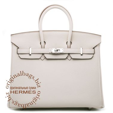 Hermes Birkin 25 Craie