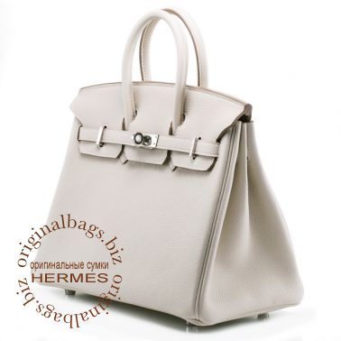 Hermes Birkin 25 Craie