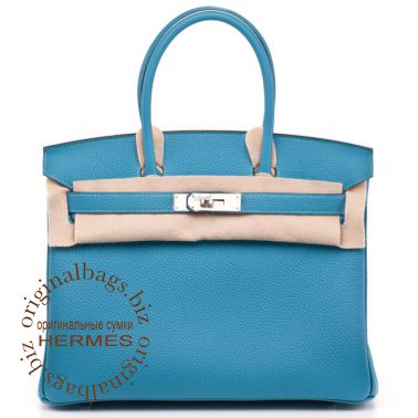 Hermes Birkin 30 Turquoise