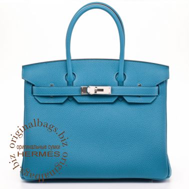 Hermes Birkin 30 Turquoise