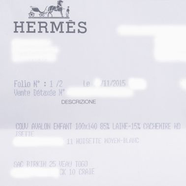 Hermes Birkin 25 Craie