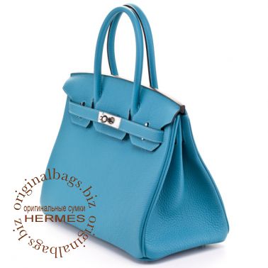 Hermes Birkin 30 Turquoise
