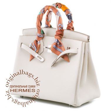 Hermes Birkin 25 Craie