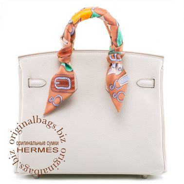 Hermes Birkin 25 Craie