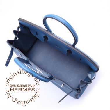 Hermes Birkin 35 Bleu Thalassa