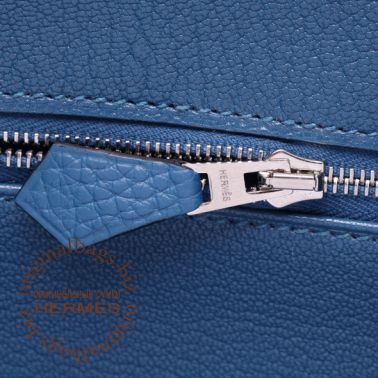 Hermes Birkin 35 Bleu Thalassa