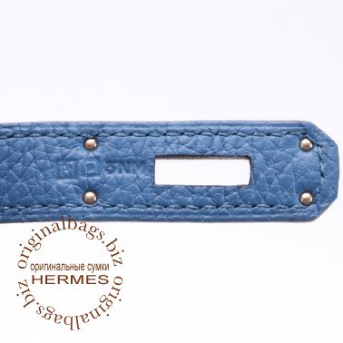 Hermes Birkin 35 Bleu Thalassa