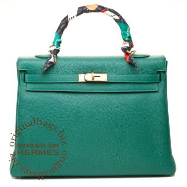 Hermes Kelly 35 Malachite