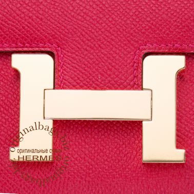 Hermes Constance 18 cm Rouge Casaque