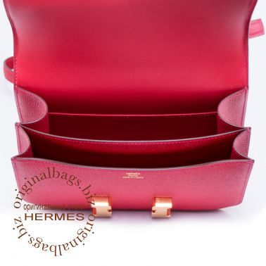 Hermes Constance 18 cm Rouge Casaque