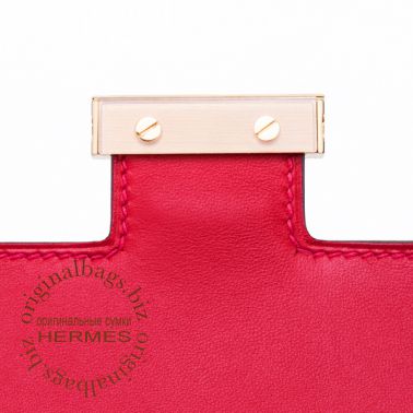 Hermes Constance 18 cm Rouge Casaque