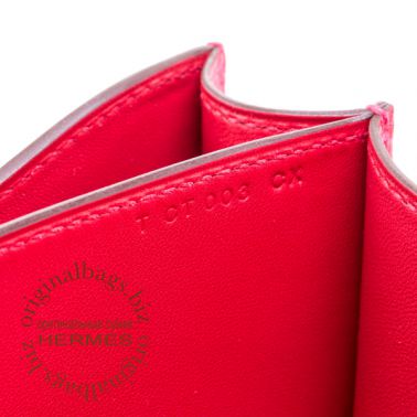 Hermes Constance 18 cm Rouge Casaque
