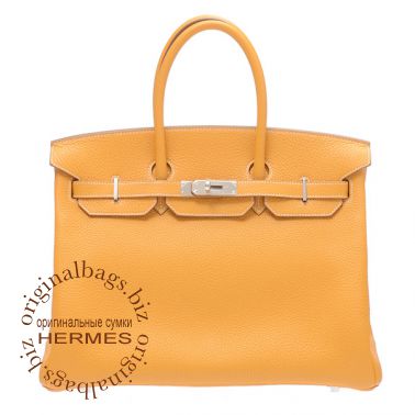 Hermes Birkin 35 Moutarde