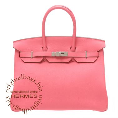 Hermes Birkin 35 Rose Lipstick