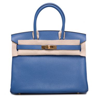 Hermes Birkin 30 Bleu Agate