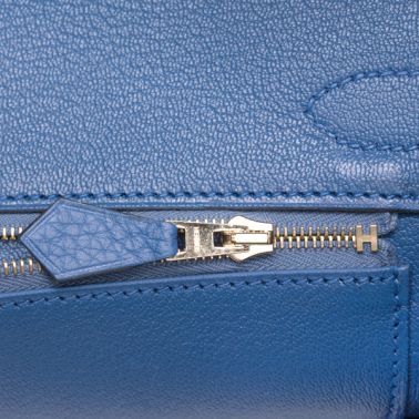 Hermes Birkin 30 Bleu Agate