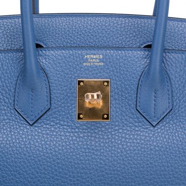 Hermes Birkin 30 Bleu Agate