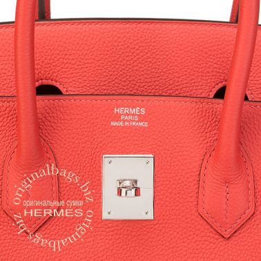 Hermes Birkin 35 Rouge Pivoine