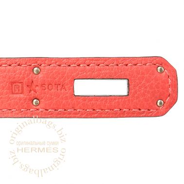 Hermes Birkin 35 Rouge Pivoine
