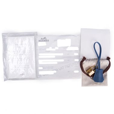 Hermes Birkin 30 Bleu Agate