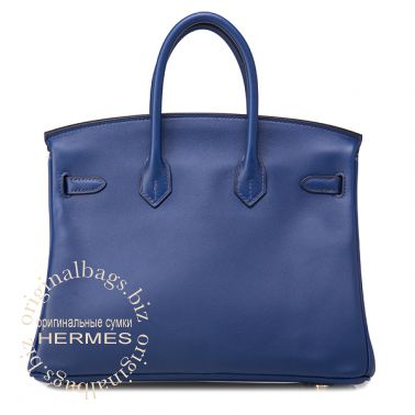 Hermes Birkin 25 Blue Sapphire