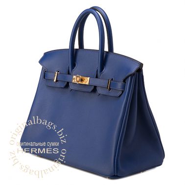 Hermes Birkin 25 Blue Sapphire