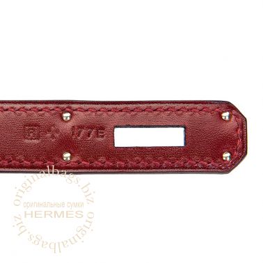 Hermes Birkin 35 Rouge H/Rouge H/Rouge H