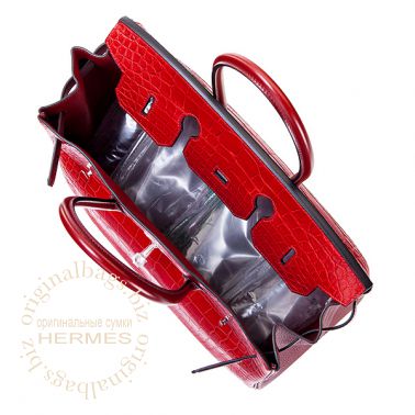 Hermes Birkin 35 Rouge H/Rouge H/Rouge H
