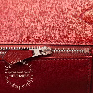Hermes Birkin 35 Rouge H/Rouge H/Rouge H