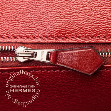 Hermes Birkin 35 Rouge H/Rouge H/Rouge H