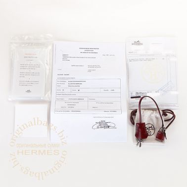 Hermes Birkin 35 Rouge H/Rouge H/Rouge H