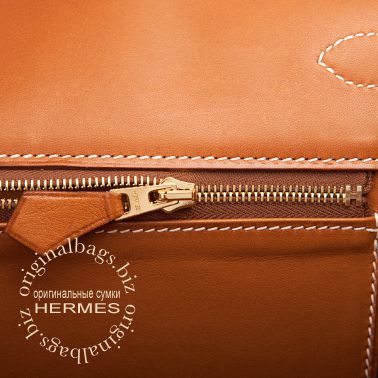 Hermes Birkin 35 Flag Barenia/ Toile H