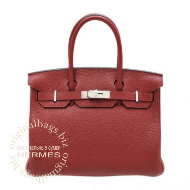 Hermes Birkin 30 Rouge H